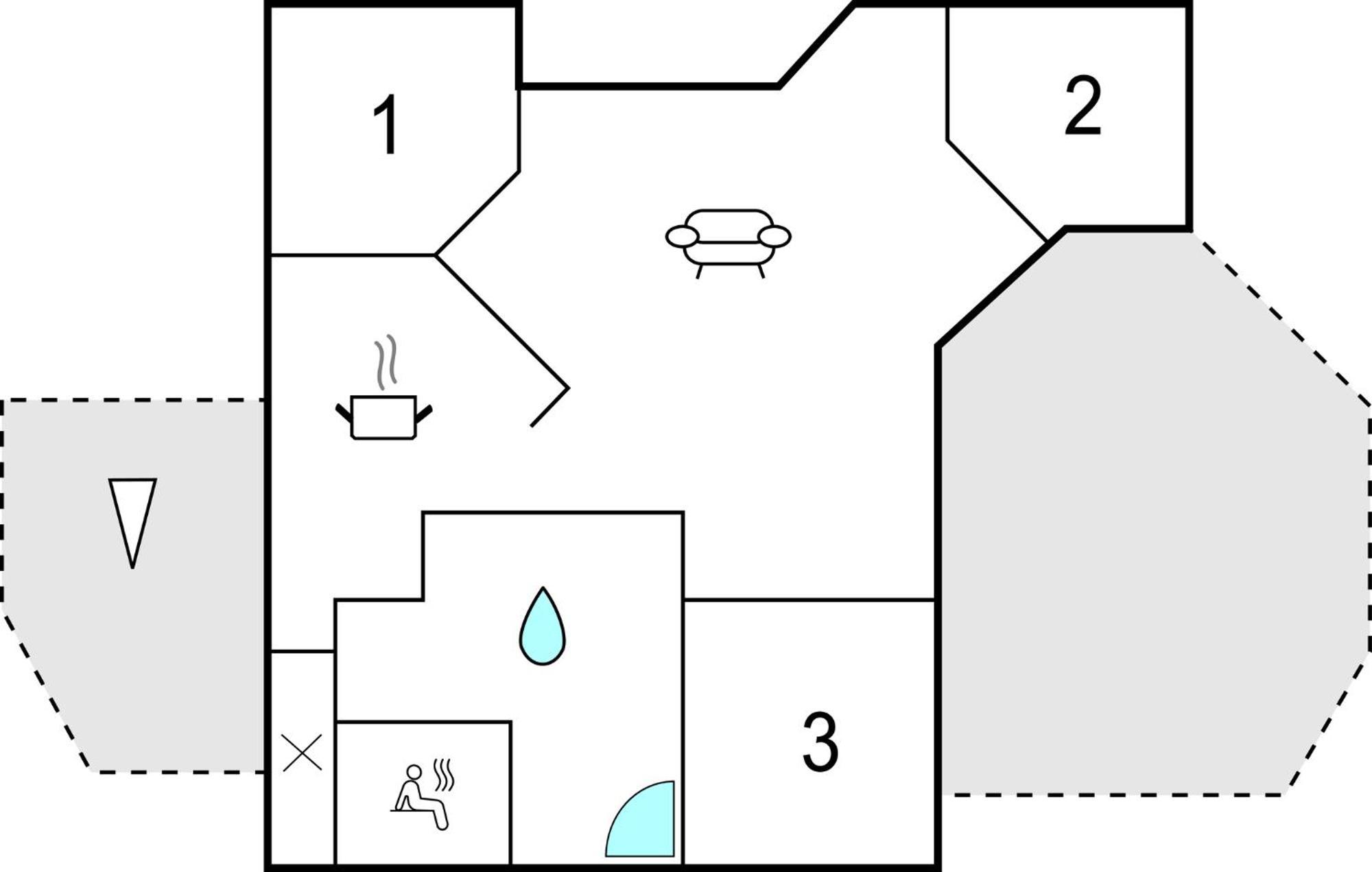 3 Bedroom Awesome Home In 荷韦德山迪 外观 照片